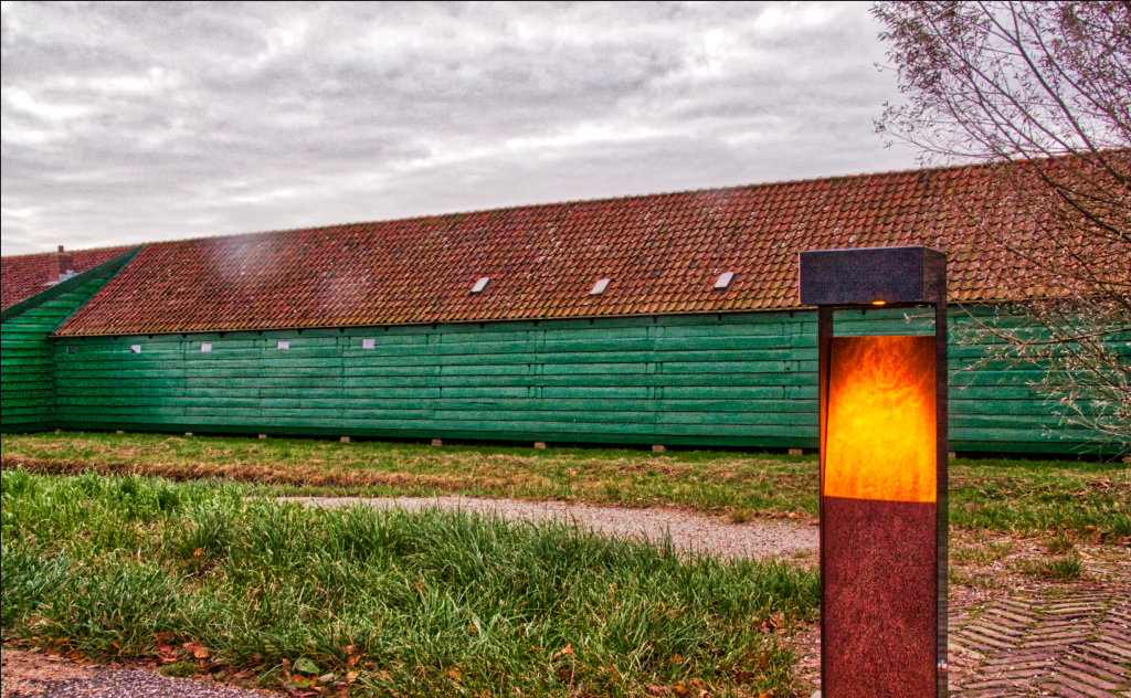 Solarbolder amber met azobe